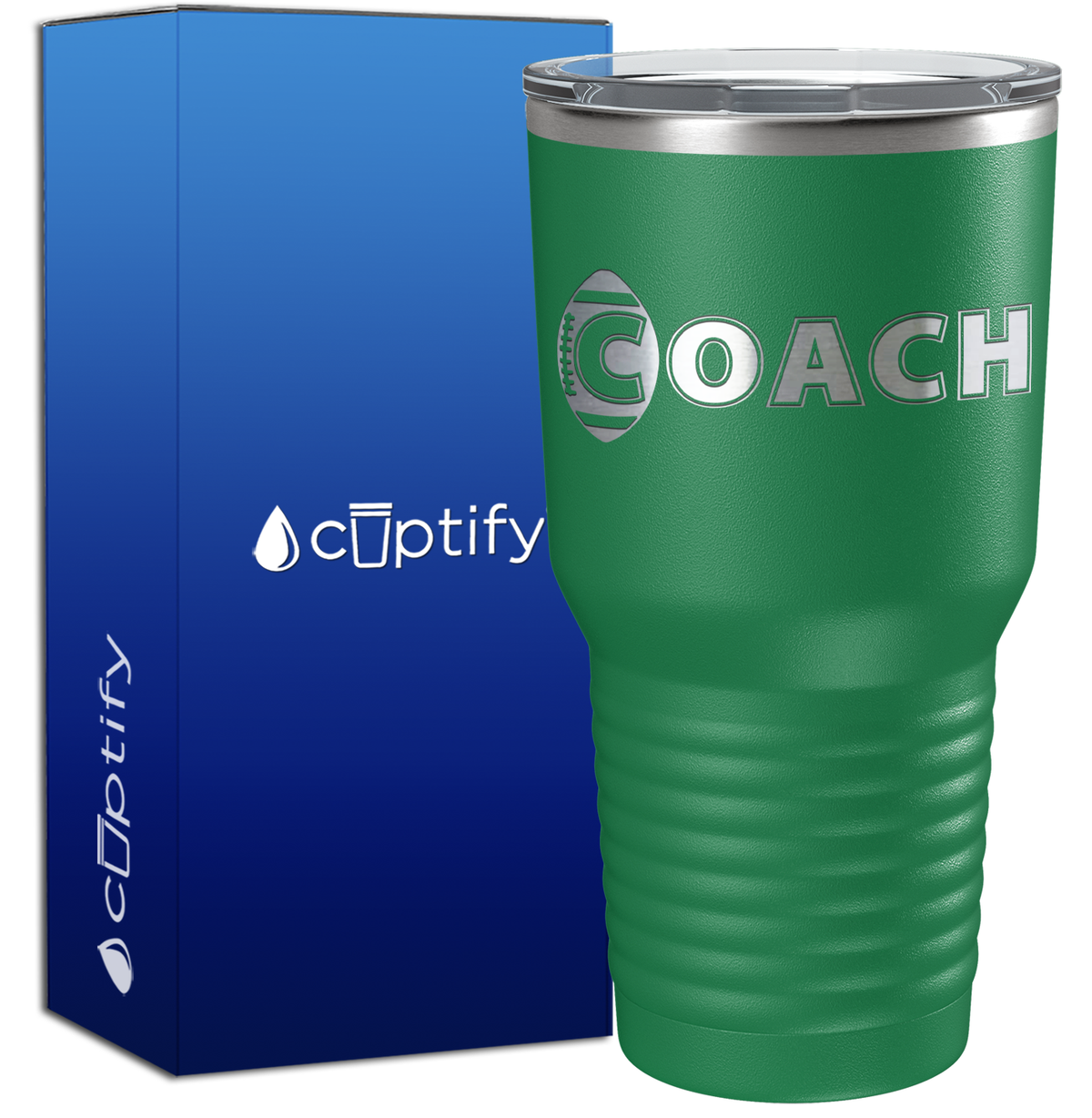 Football Coach 30oz Coach Tumbler