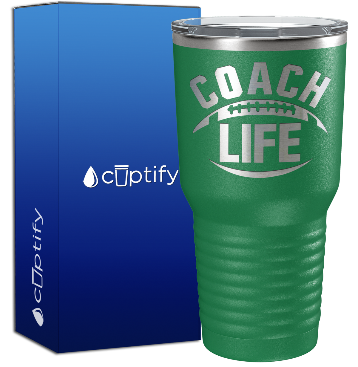 Football Coach Life 30oz Coach Tumbler