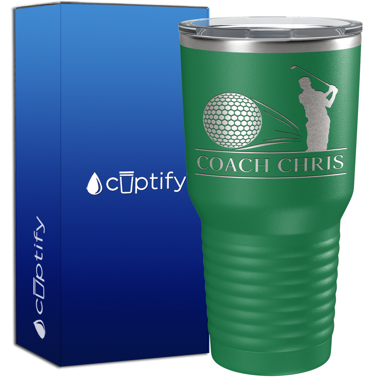 Personalized Golf Coach 30oz Coach Tumbler