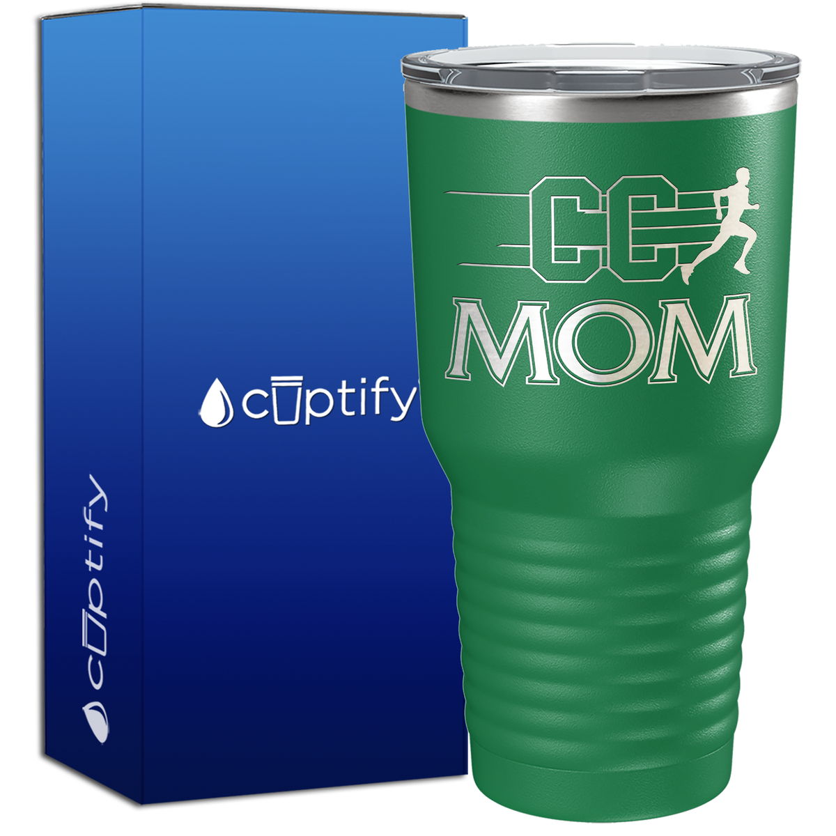 Cross Country Mom 30oz Cross Country Tumbler
