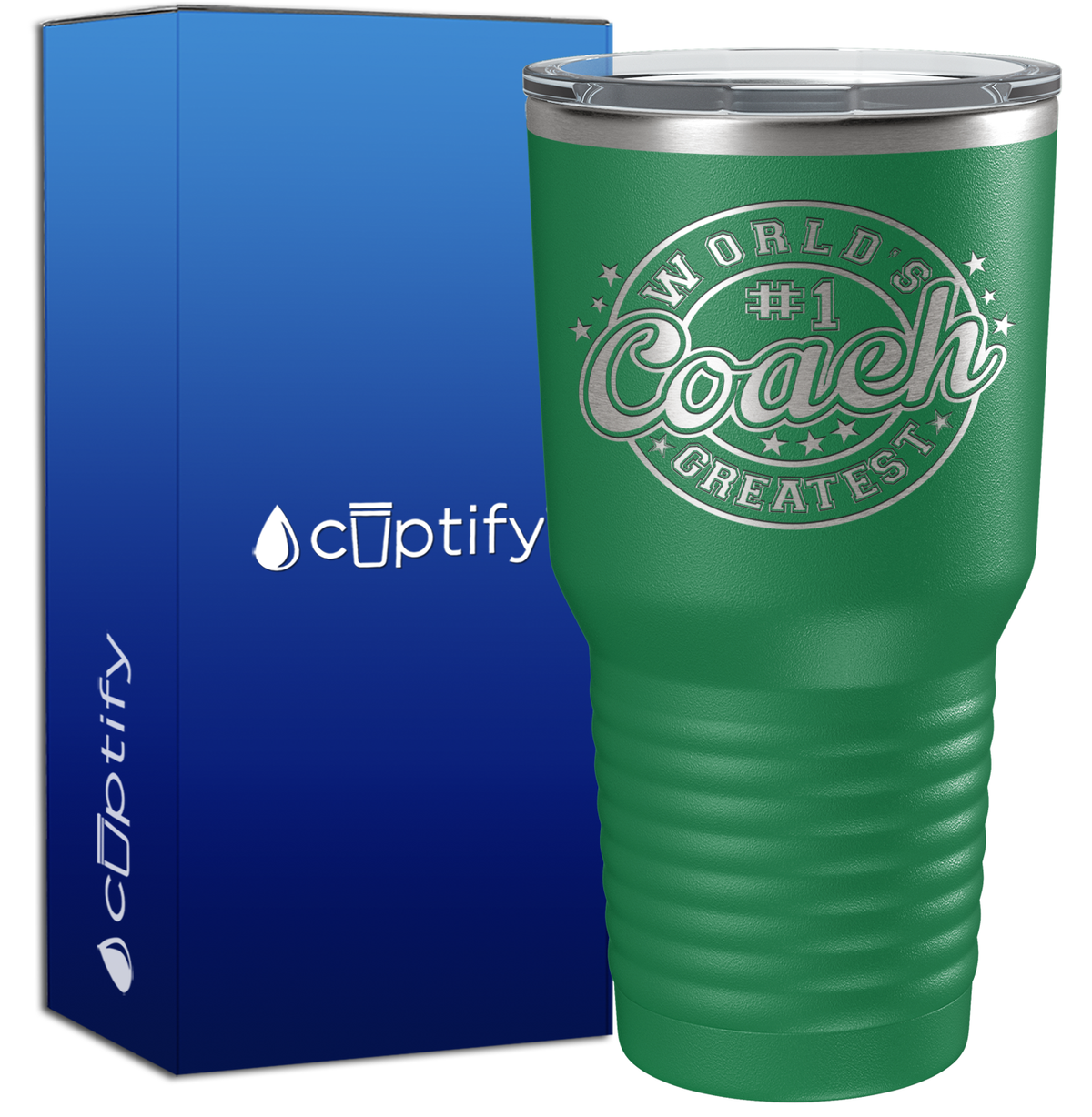 World's #1 Greatest Coach 30oz Coach Tumbler