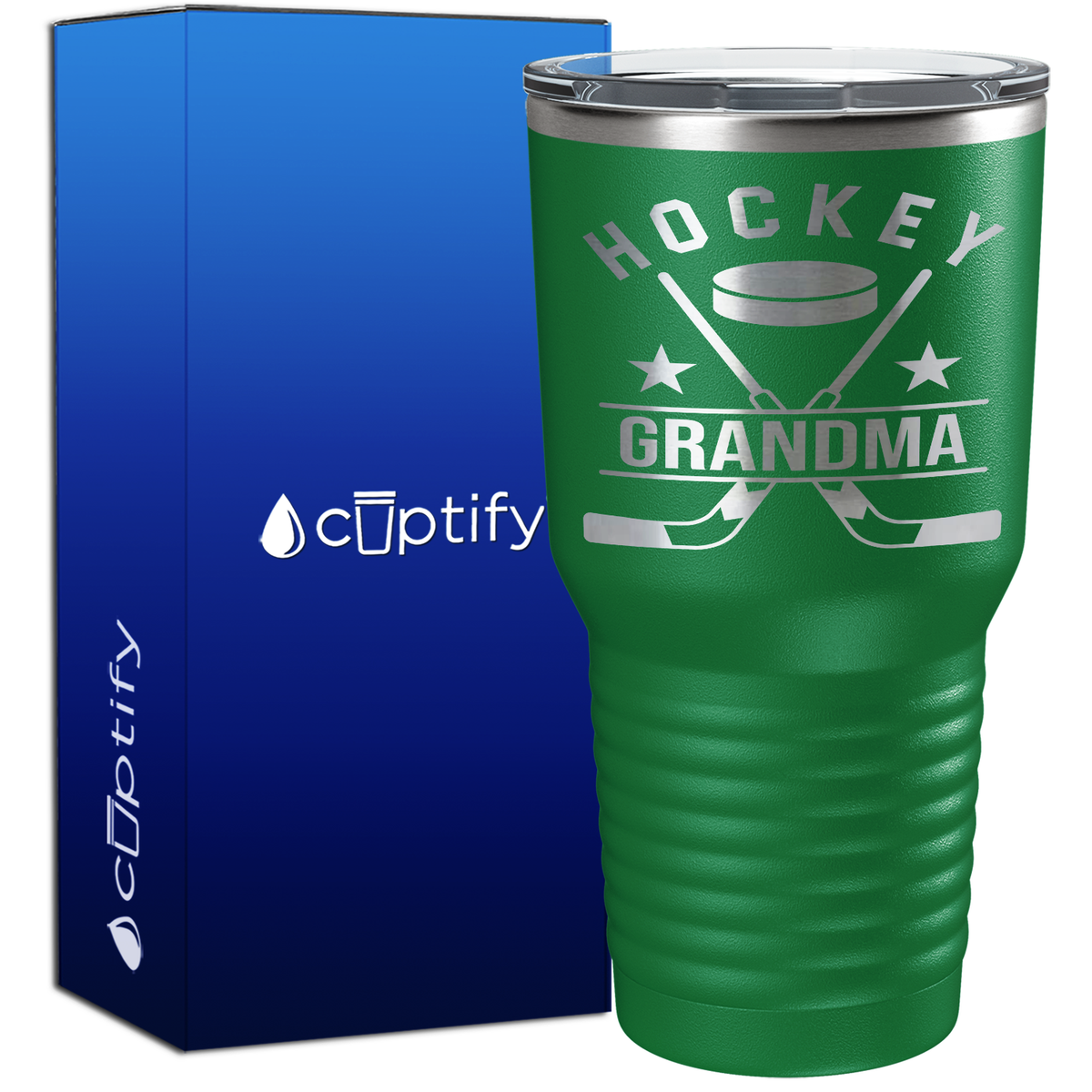 Hockey Grandma 30oz Hockey Tumbler