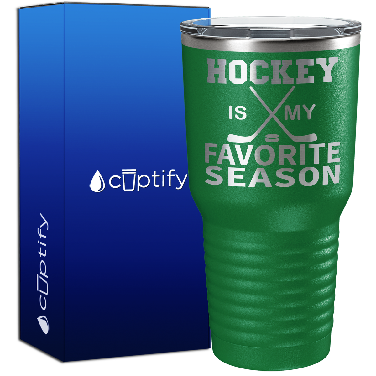 Hockey is My Favorite Person 30oz Hockey Tumbler