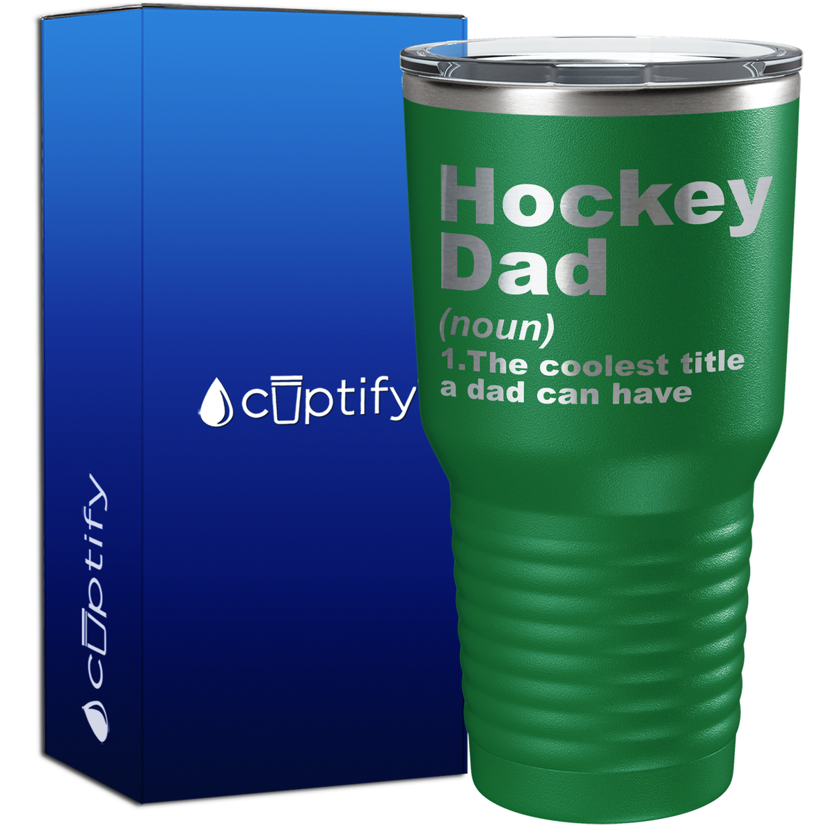 Hockey Dad Definition 30oz Hockey Tumbler