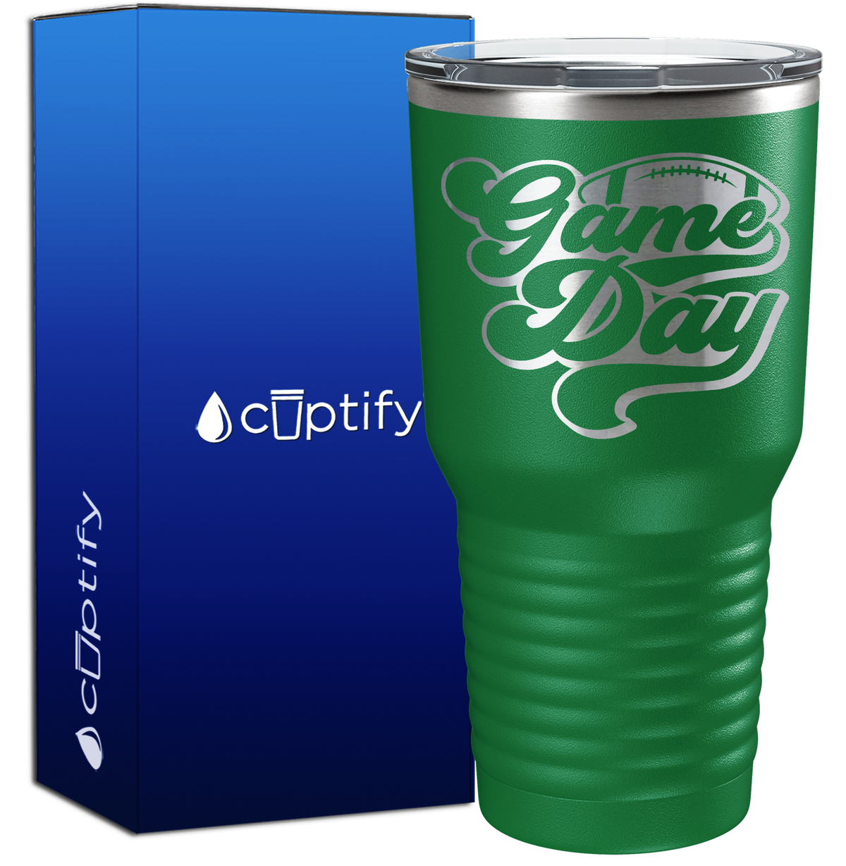 Game Day Football 30oz Football Tumbler