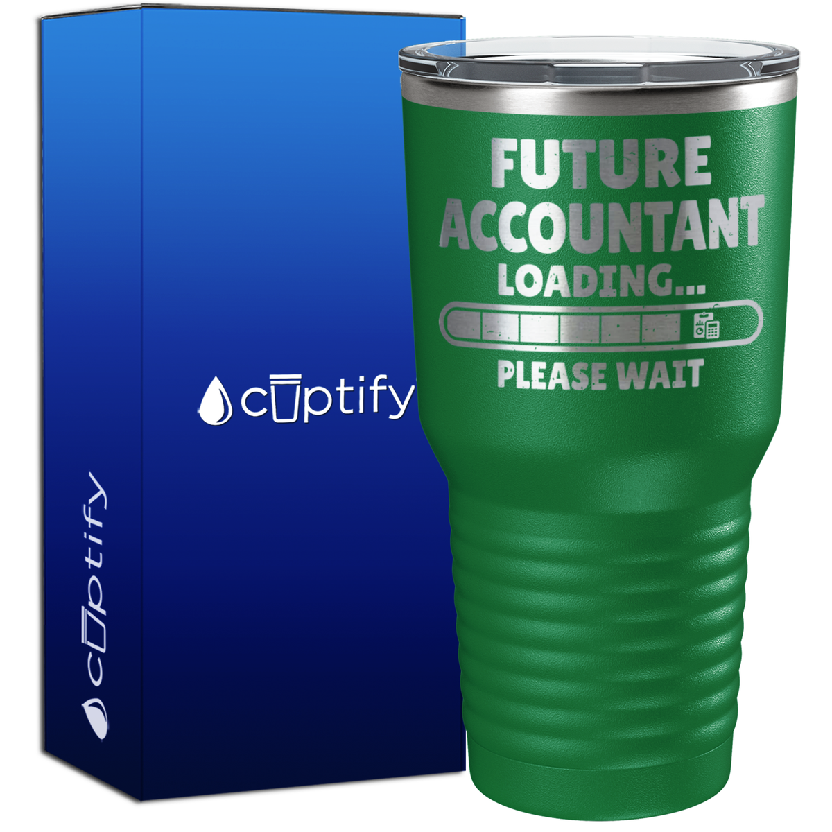 Future Accountant Loading 30oz Accountant Tumbler