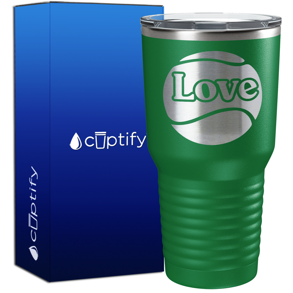 Tennis Ball Love 30oz Tennis Tumbler