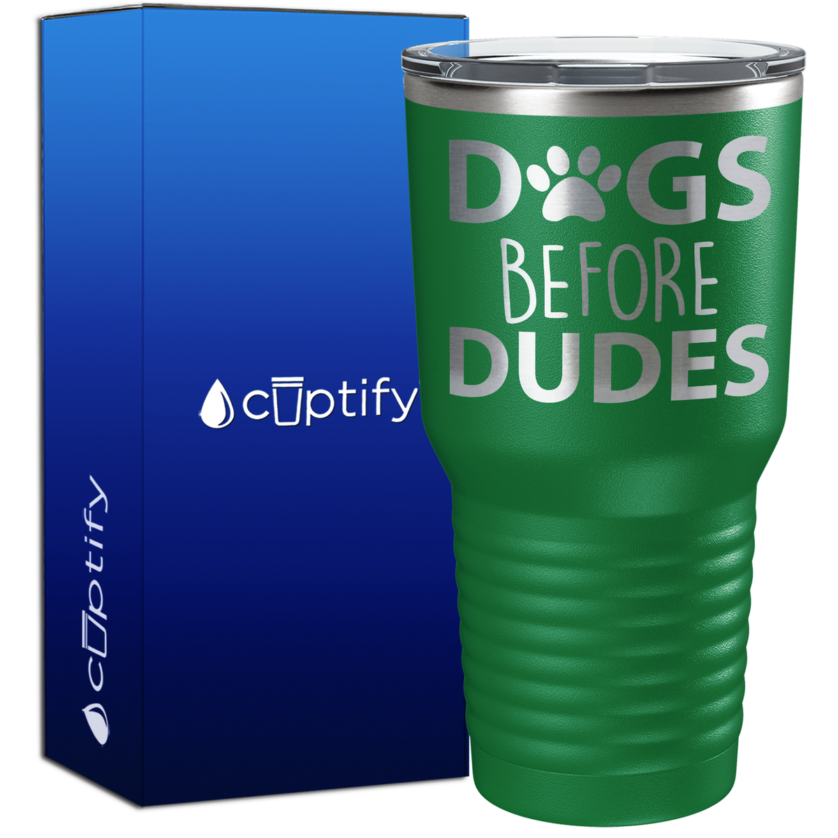 Dogs before Dudes 30oz Dogs Tumbler