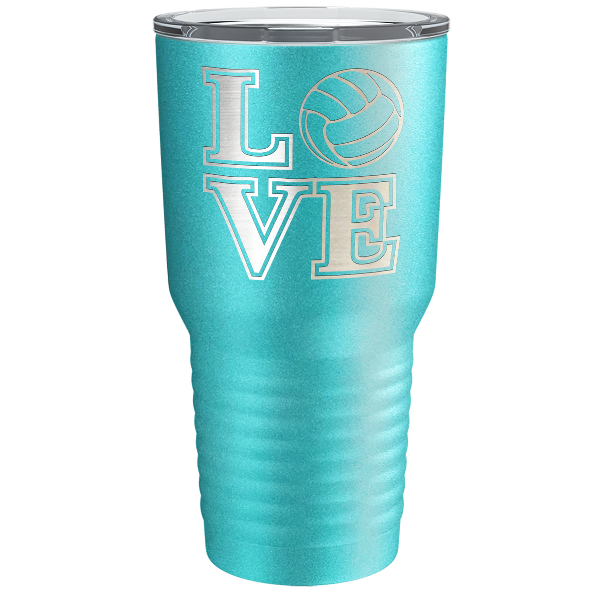 LOVE Volleyball 30oz Stainless Steel Tumbler