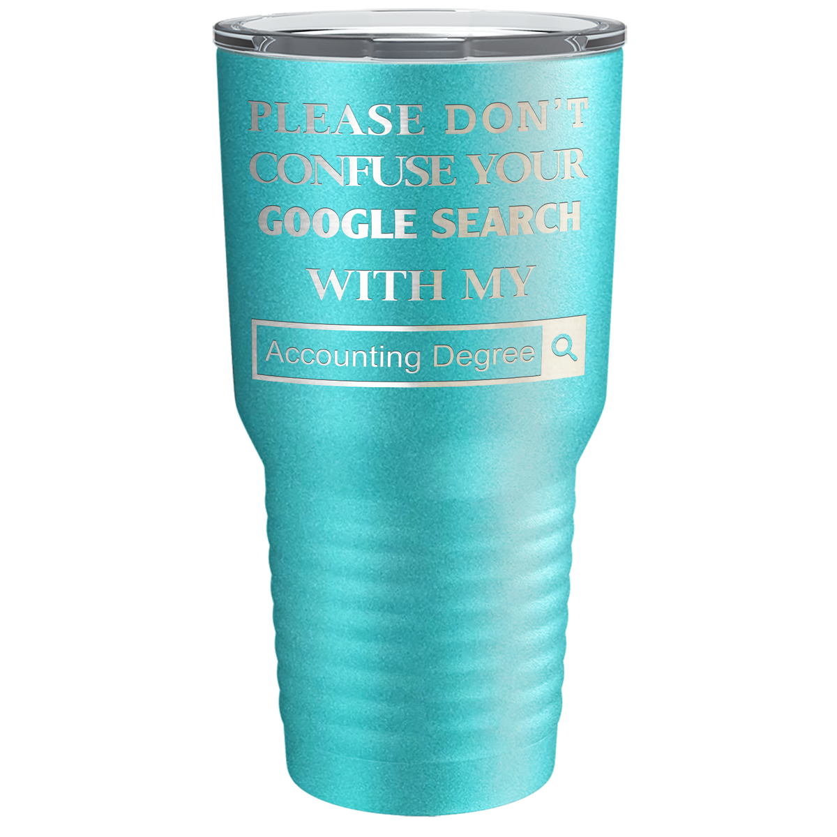 Accountant We do Precision Guess Work on 30oz Stainless Steel Tumbler