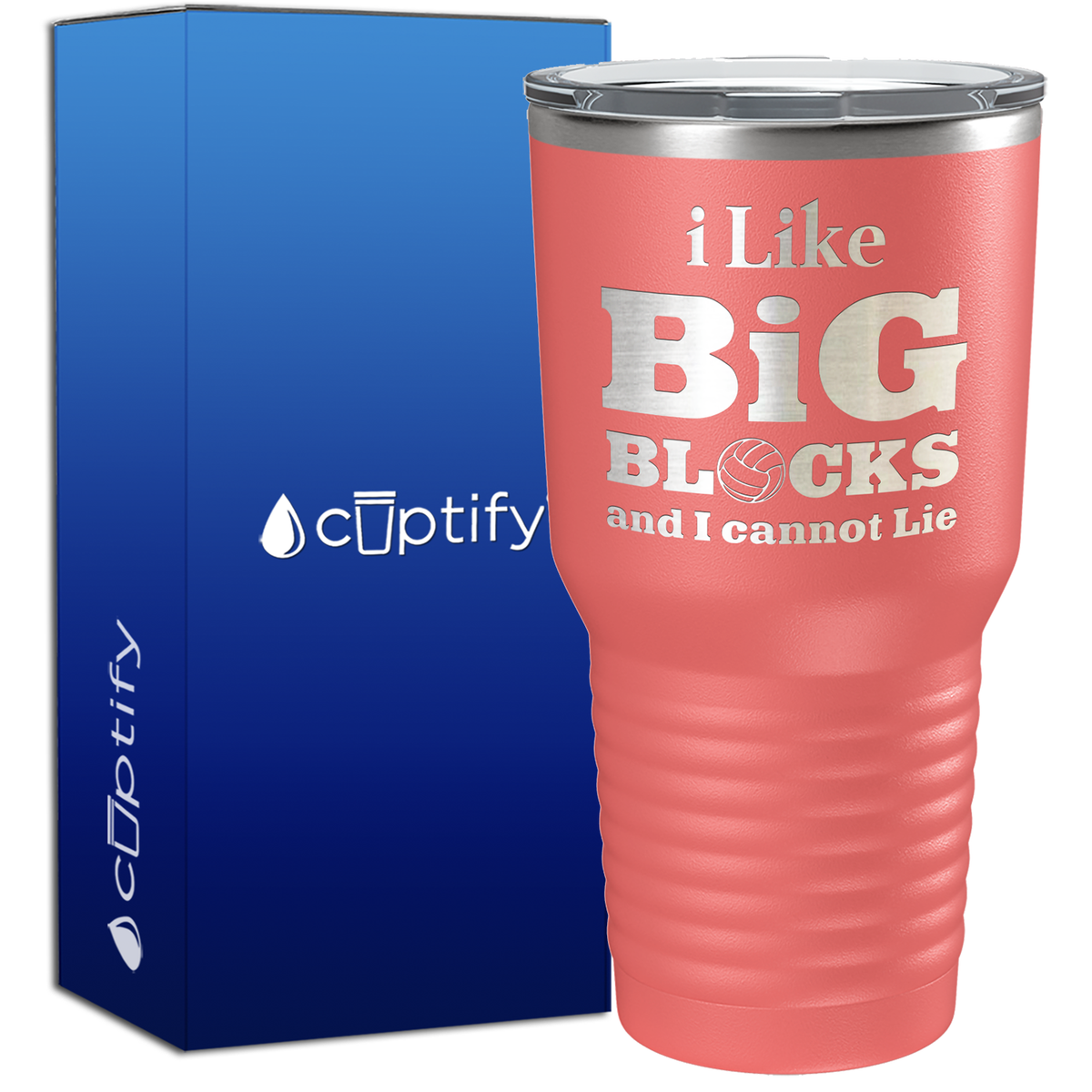 I Like Big Blocks 30oz Stainless Steel Tumbler