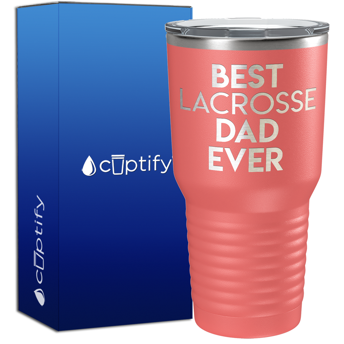 Best Lacrosse Dad Ever 30oz Lacrosse Tumbler