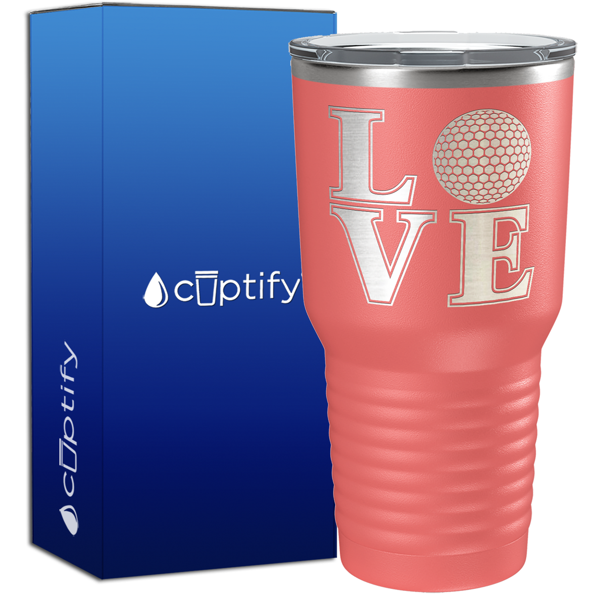 Love Golf 30oz Golf Tumbler