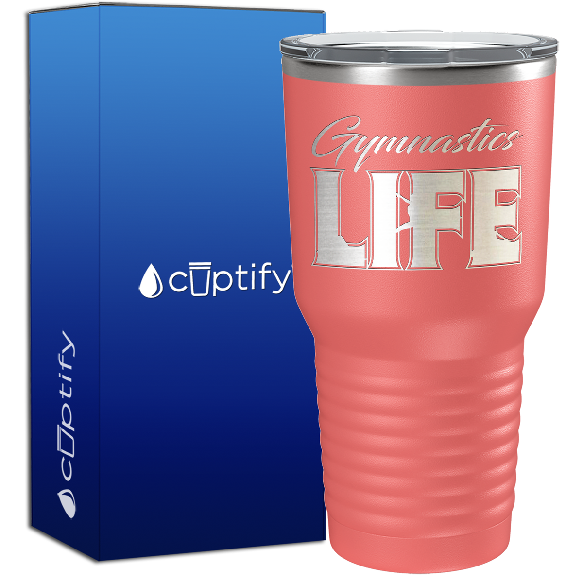 Gymnastics Life 30oz Gymnastics Tumbler