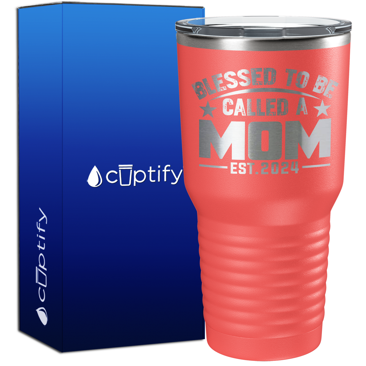 Blessed To Be Called Mom New Mom 30oz New Baby Tumbler
