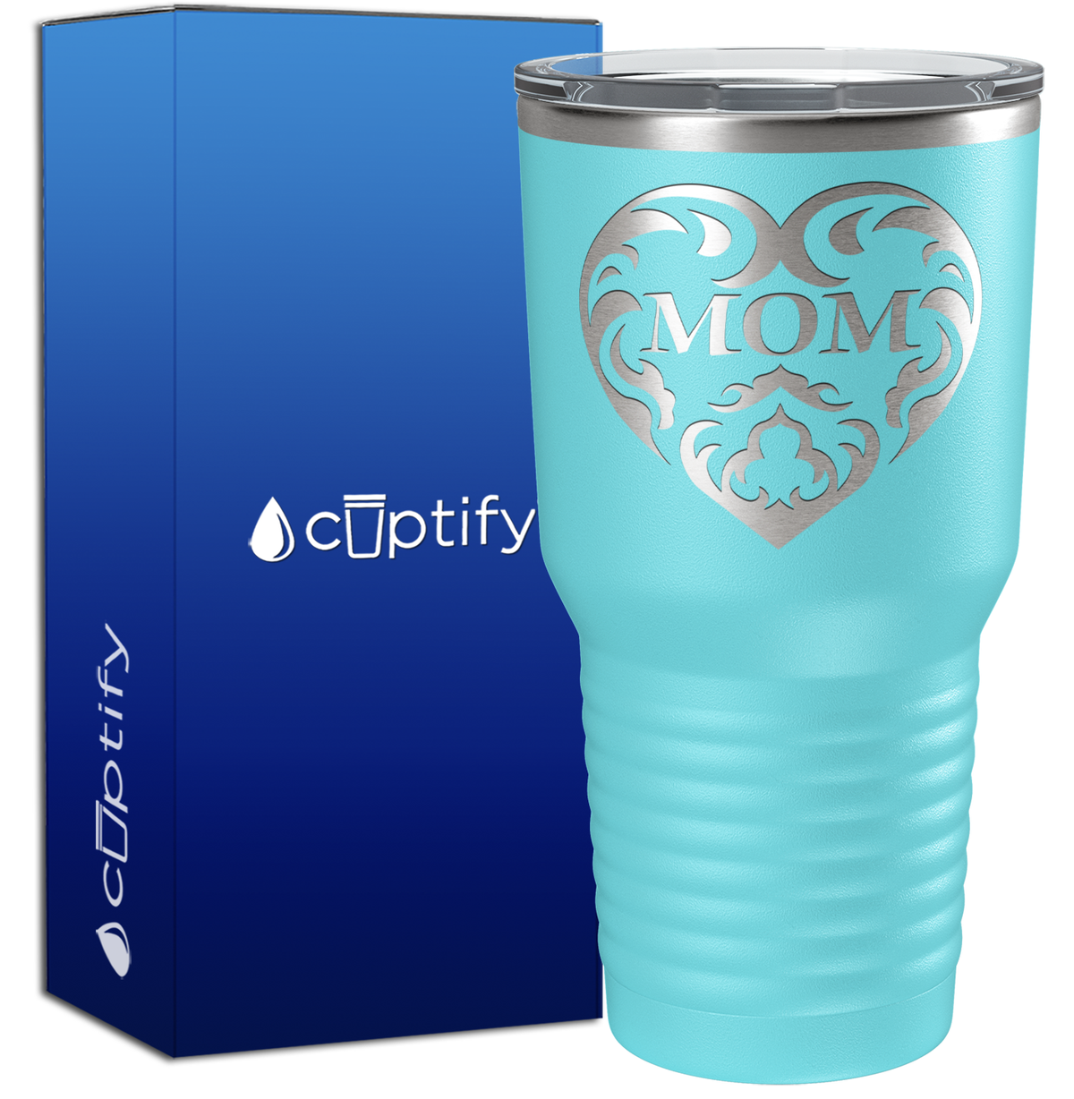 Mom Heart 30oz Mom Tumbler