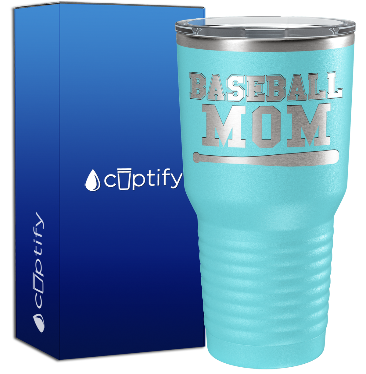 Baseball Mom 30oz Baseball Tumbler
