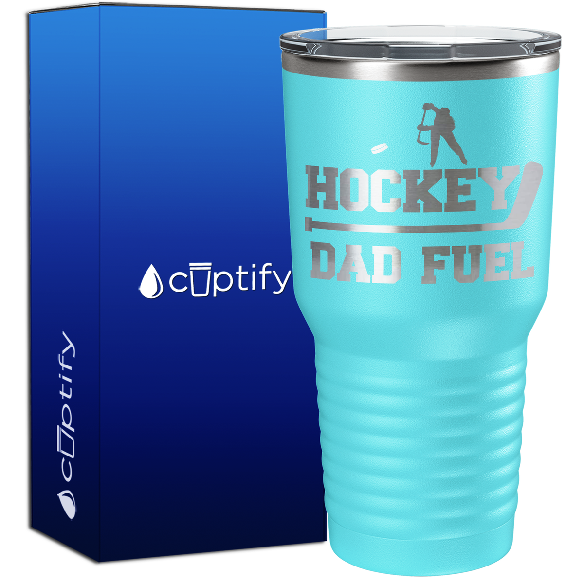 Hockey Dad Fuel 30oz Hockey Tumbler