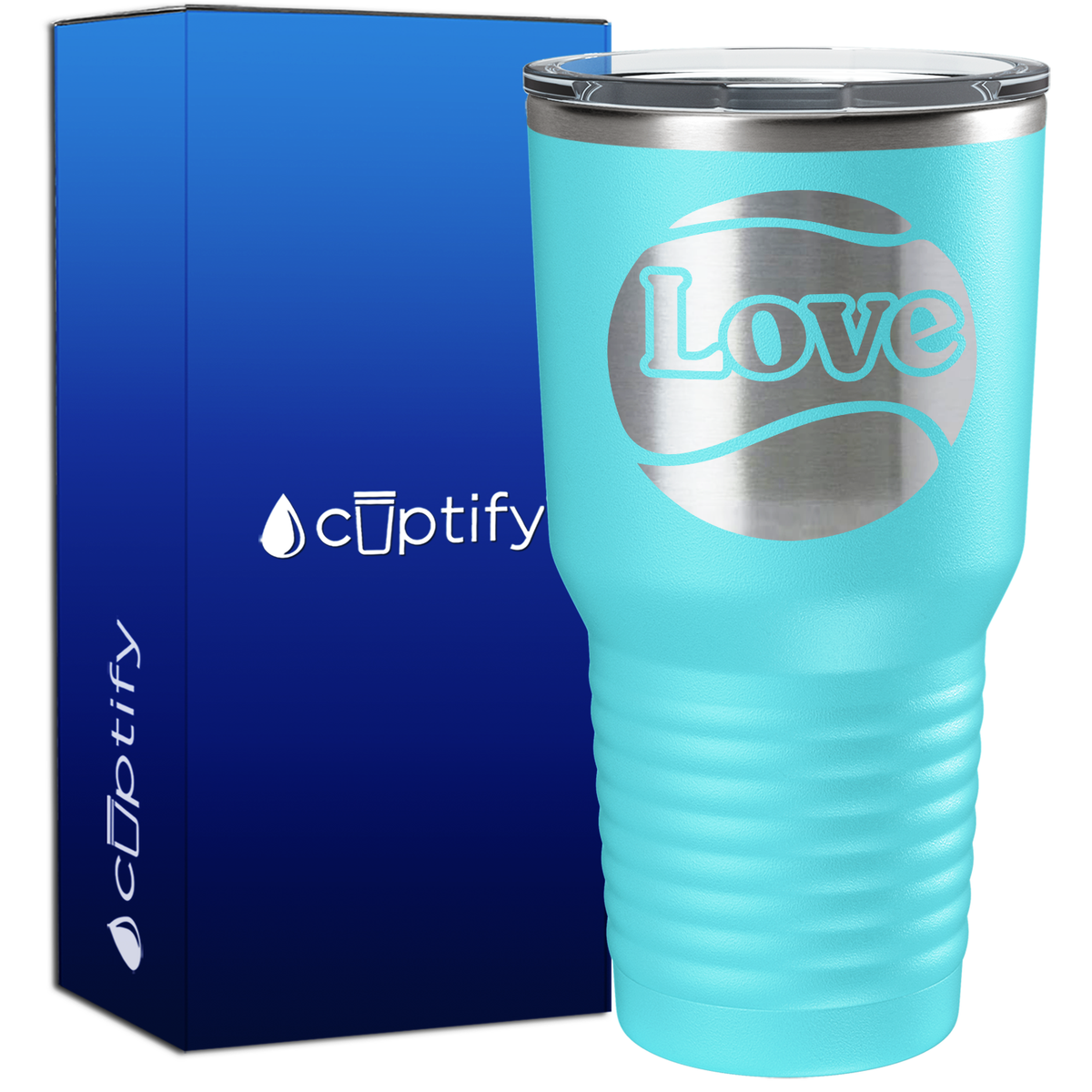 Tennis Ball Love 30oz Tennis Tumbler