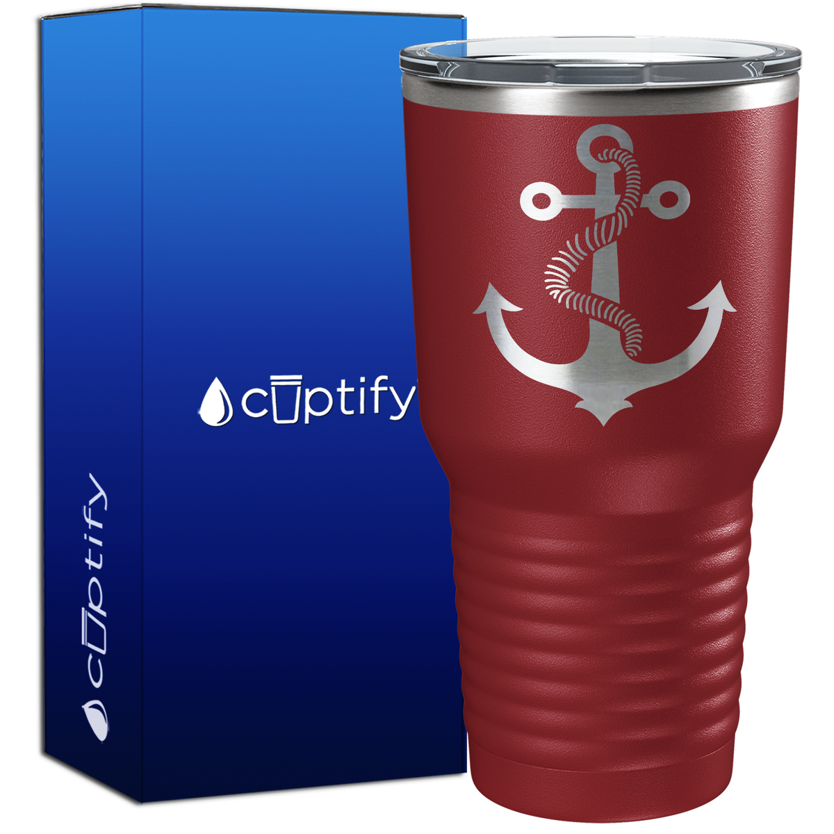 Anchor Rope 30oz Anchor Tumbler