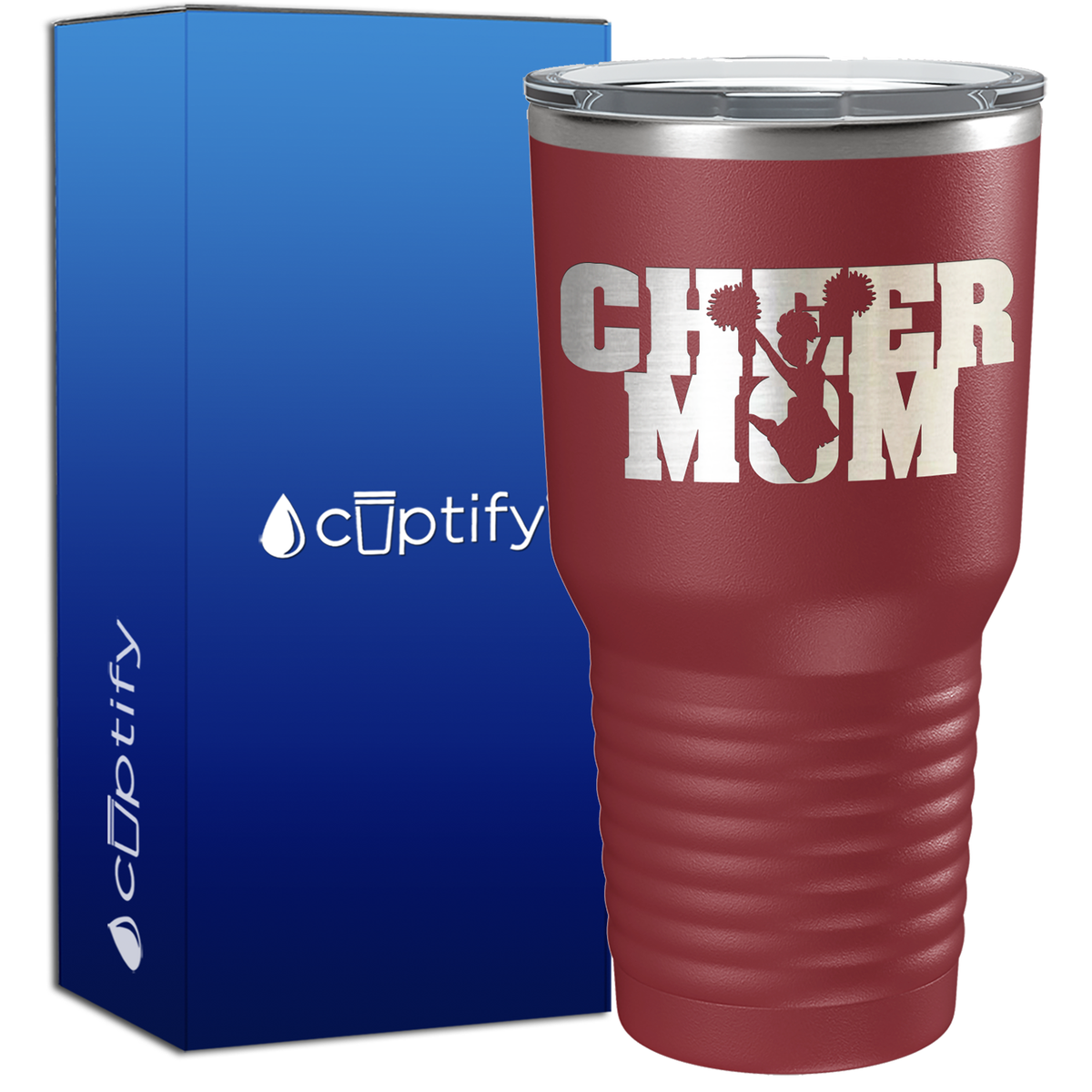 Cheer Mom 30oz Cheer Tumbler