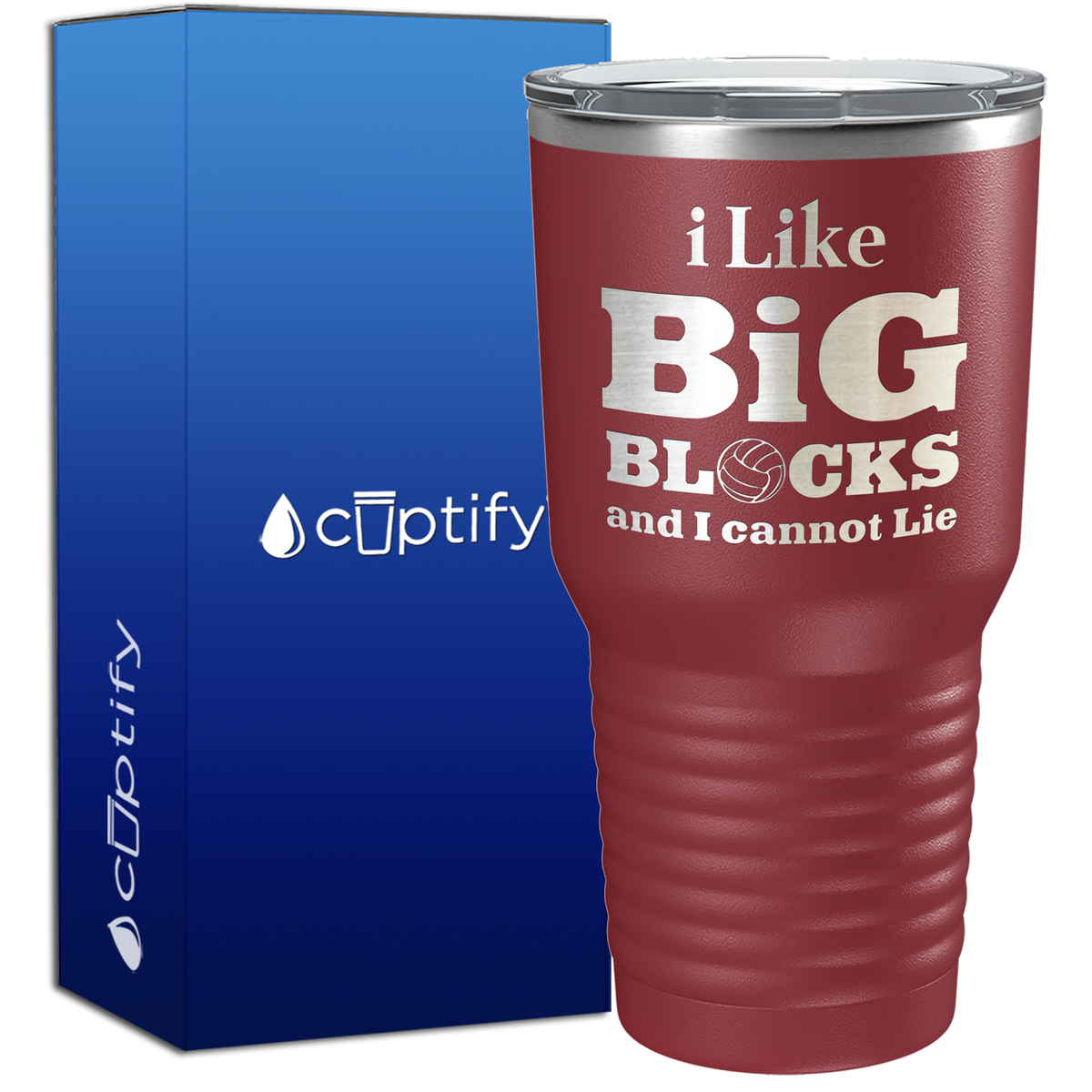 I Like Big Blocks 30oz Stainless Steel Tumbler