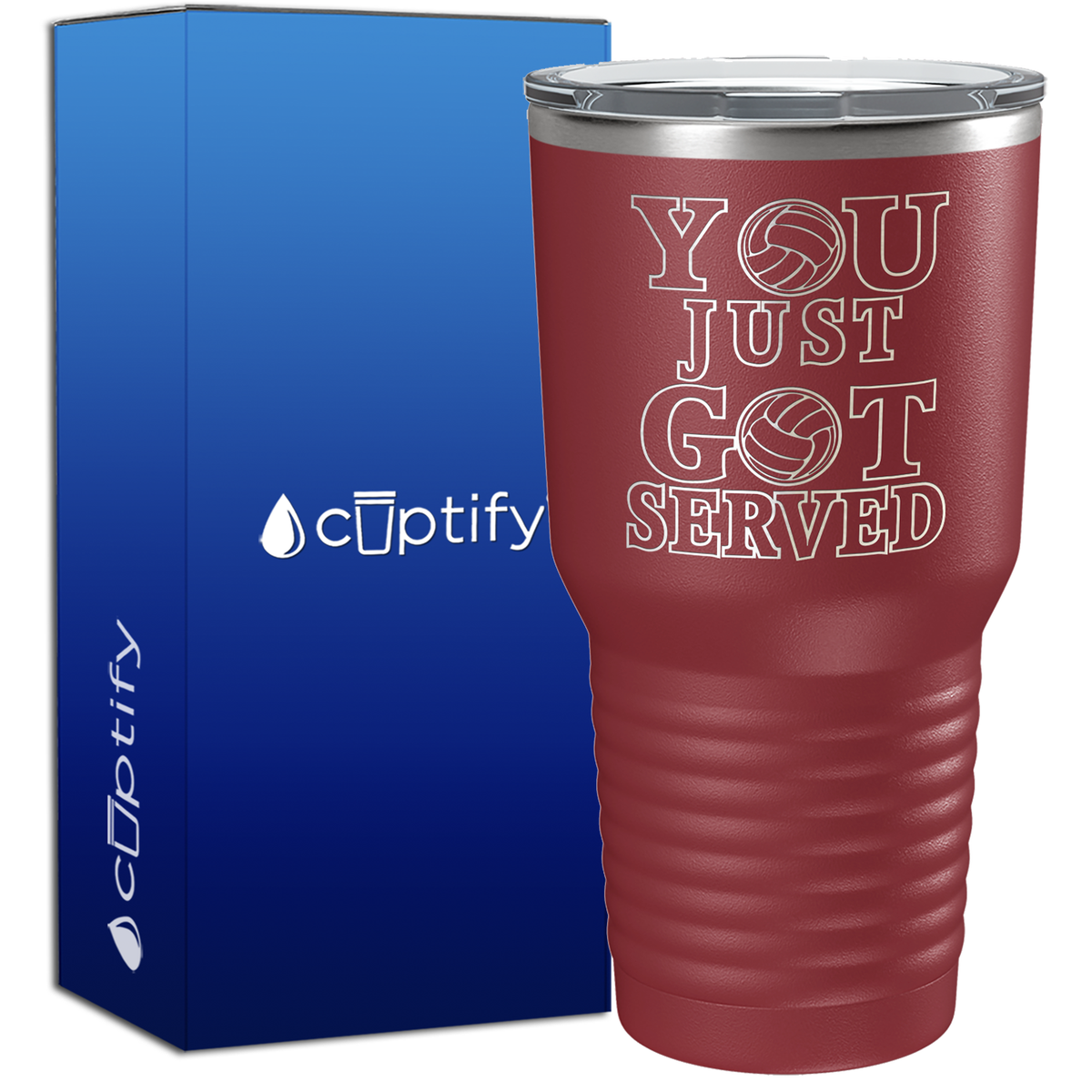 You Just Got Served 30oz Stainless Steel Tumbler
