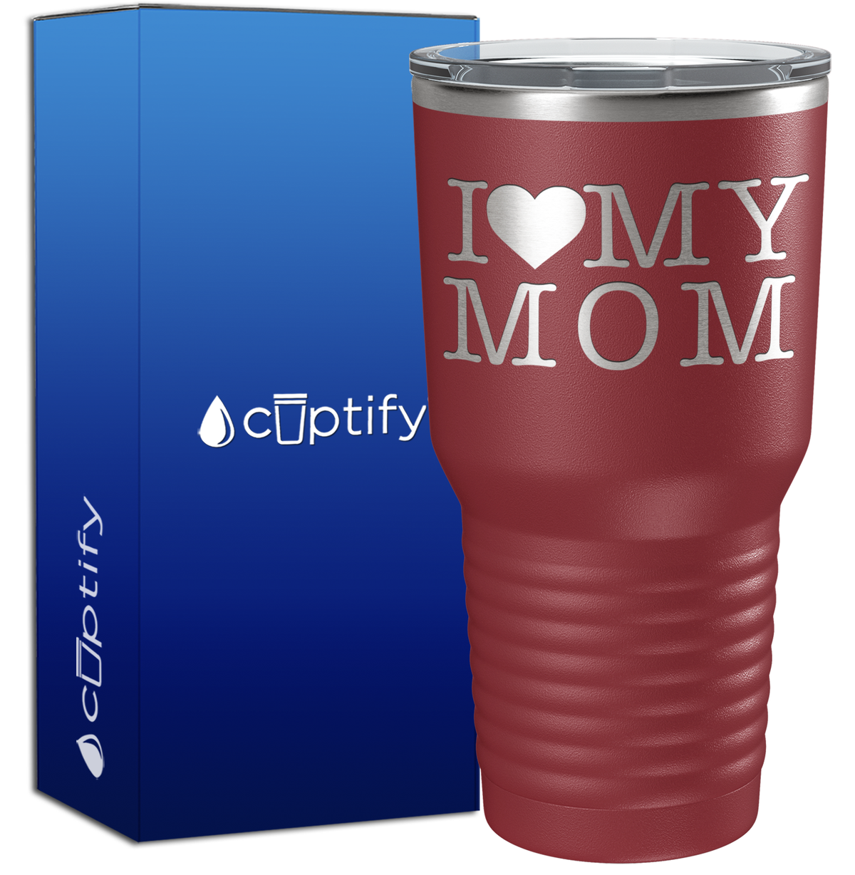 I Love my Mom 30oz Mom Tumbler