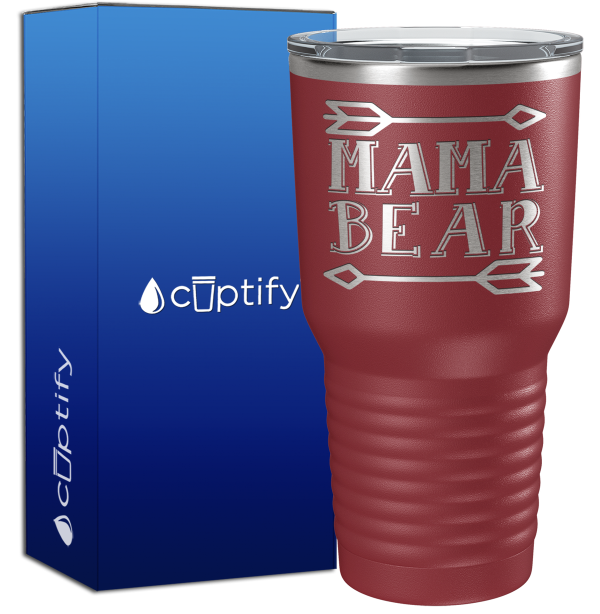 Mama Bear Arrows 30oz Mom Tumbler