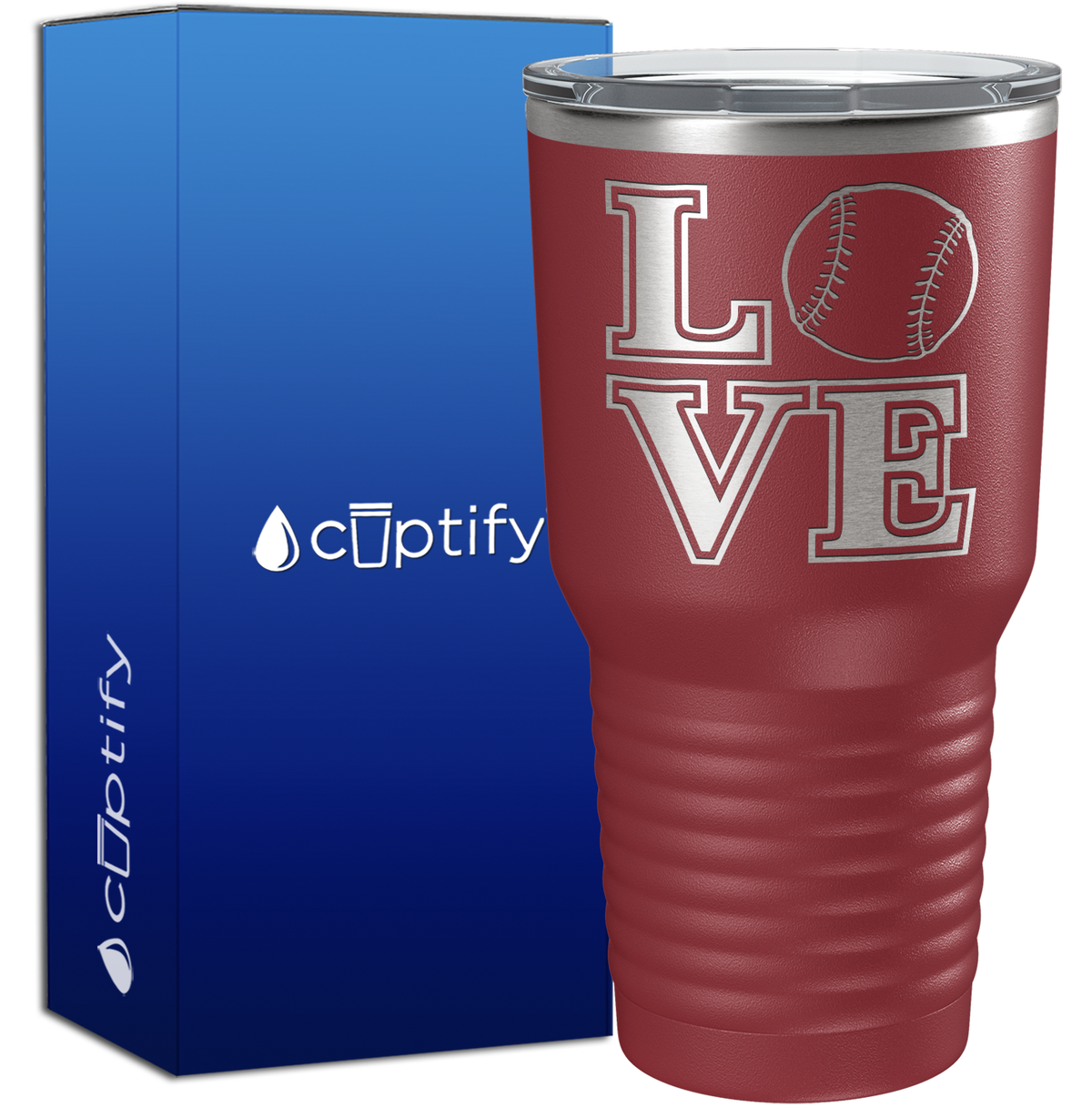 Baseball Love 30oz Baseball Tumbler