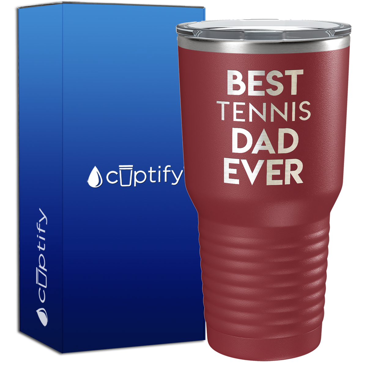Best Tennis Dad Ever 30oz Tennis Tumbler