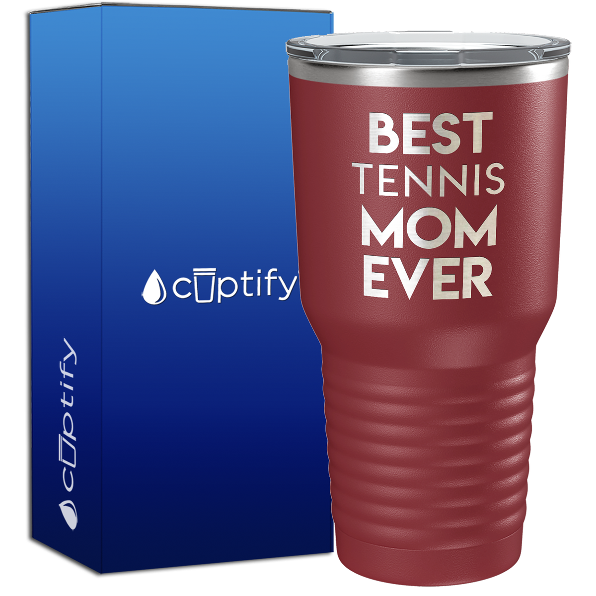 Best Tennis Mom Ever 30oz Tennis Tumbler