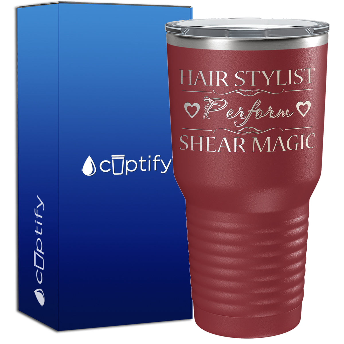 Hair Stylist Perform Shear Magic 30oz Hair Stylists Tumbler