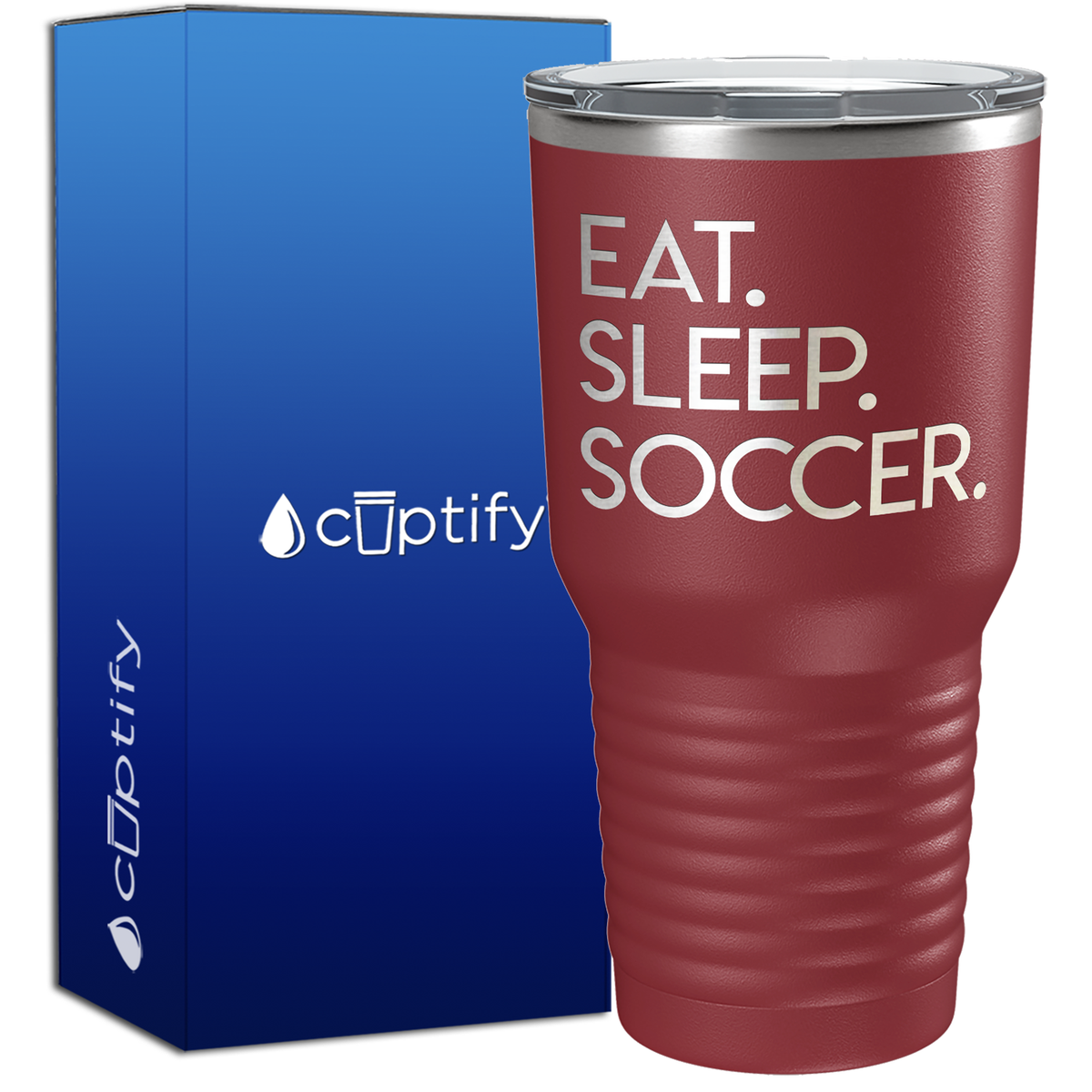 Eat Sleep Soccer 30oz Soccer Tumbler
