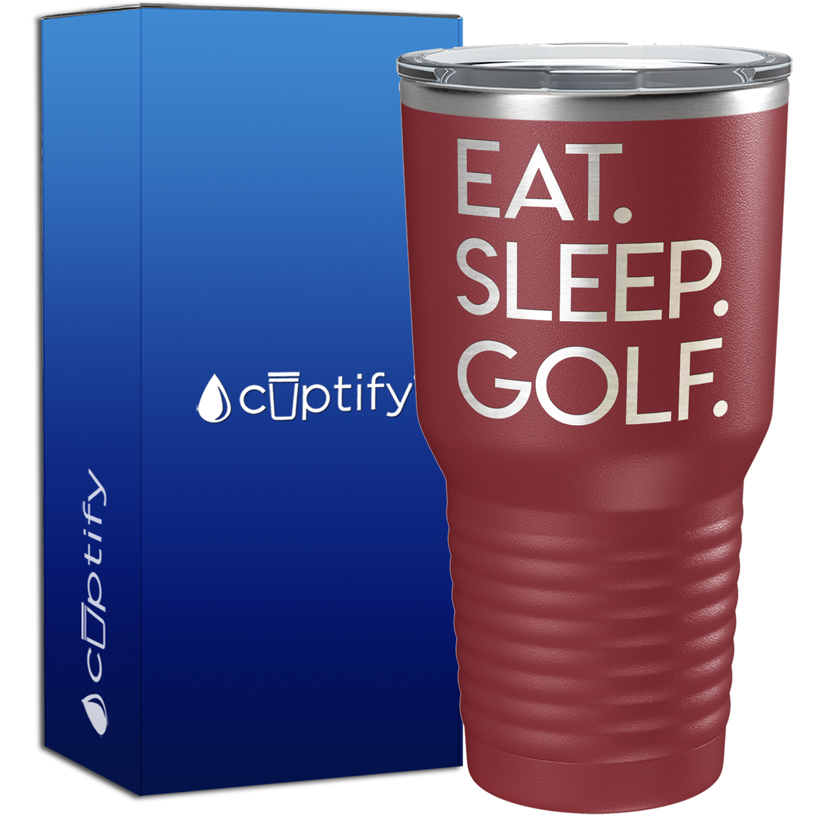 Eat Sleep Golf 30oz Golf Tumbler