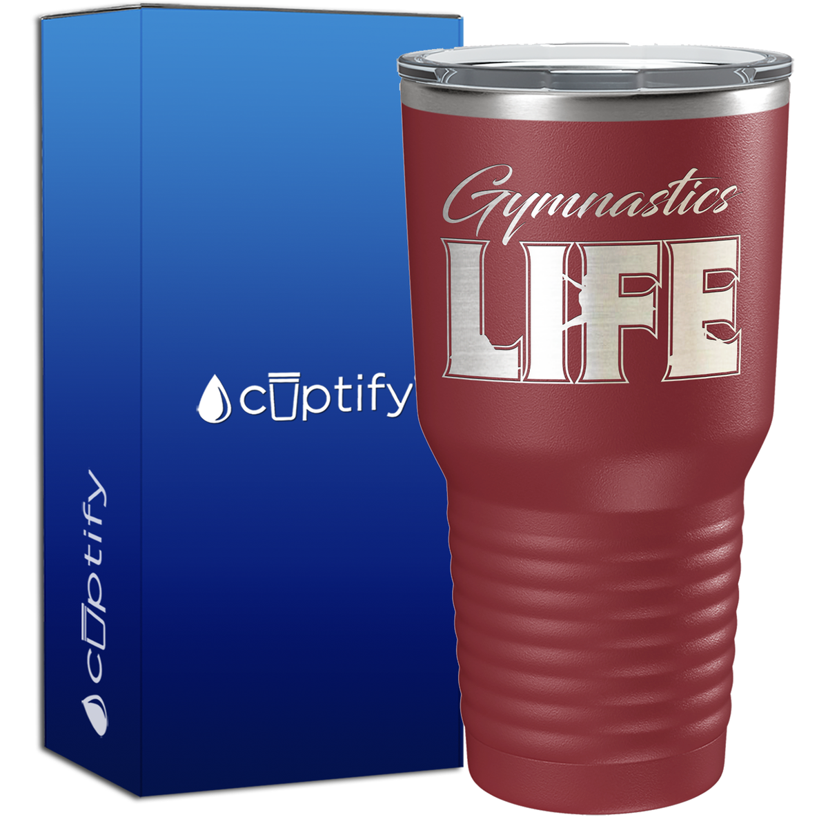 Gymnastics Life 30oz Gymnastics Tumbler
