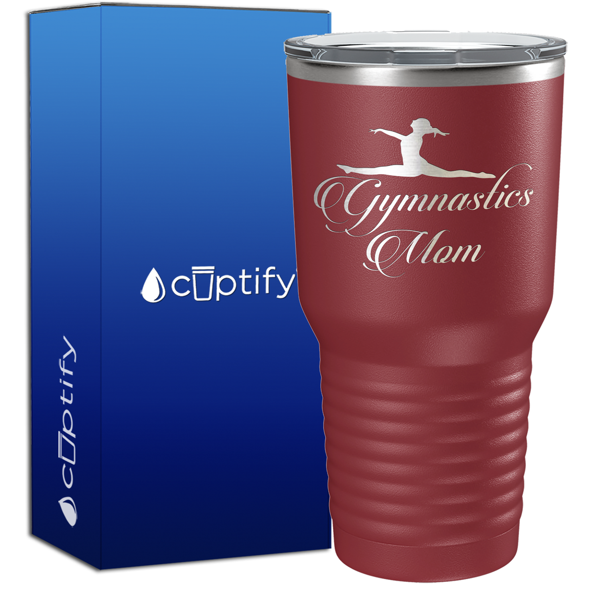 Gymnastics Mom 30oz Gymnastics Tumbler