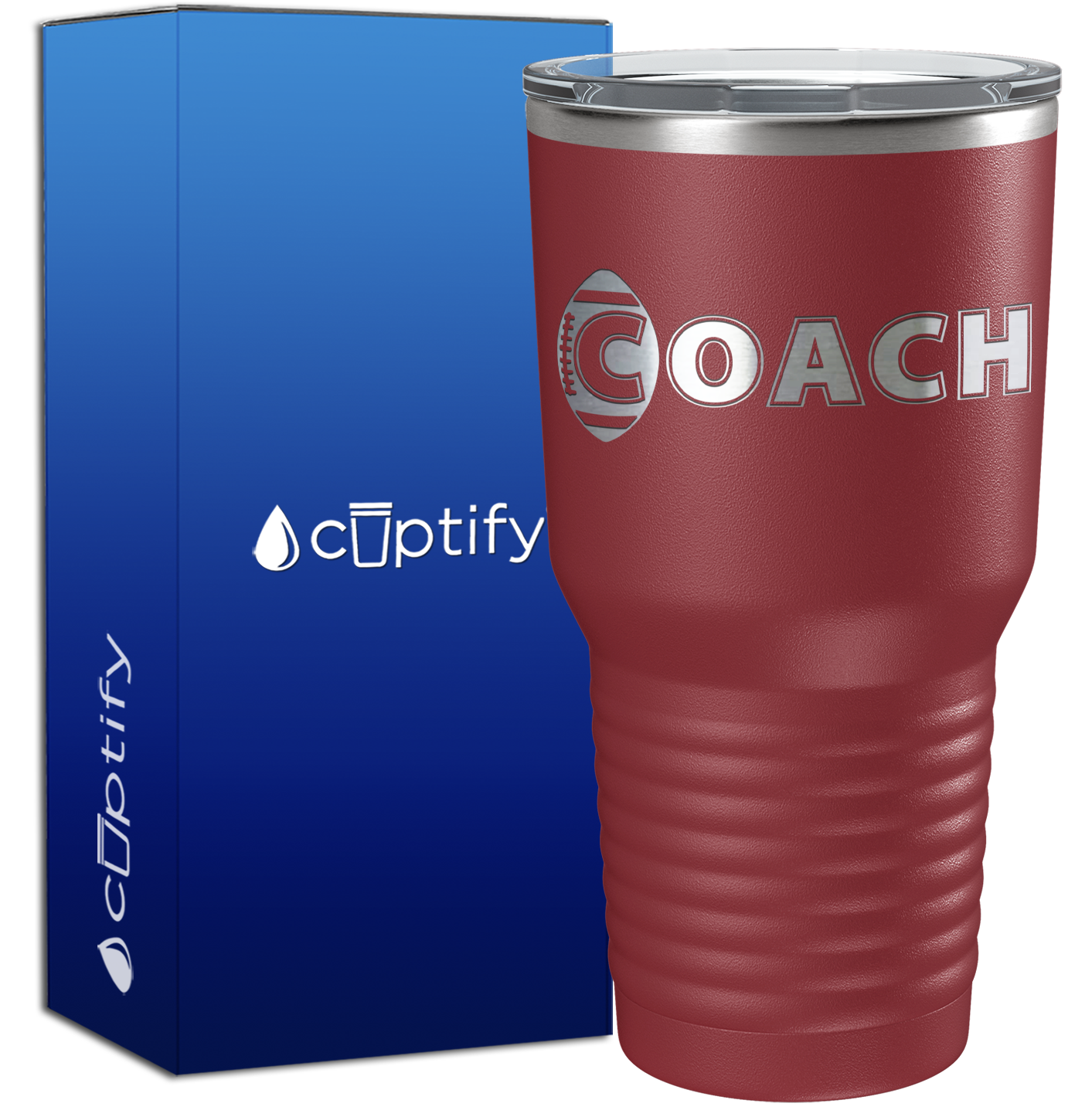 Football Coach 30oz Coach Tumbler