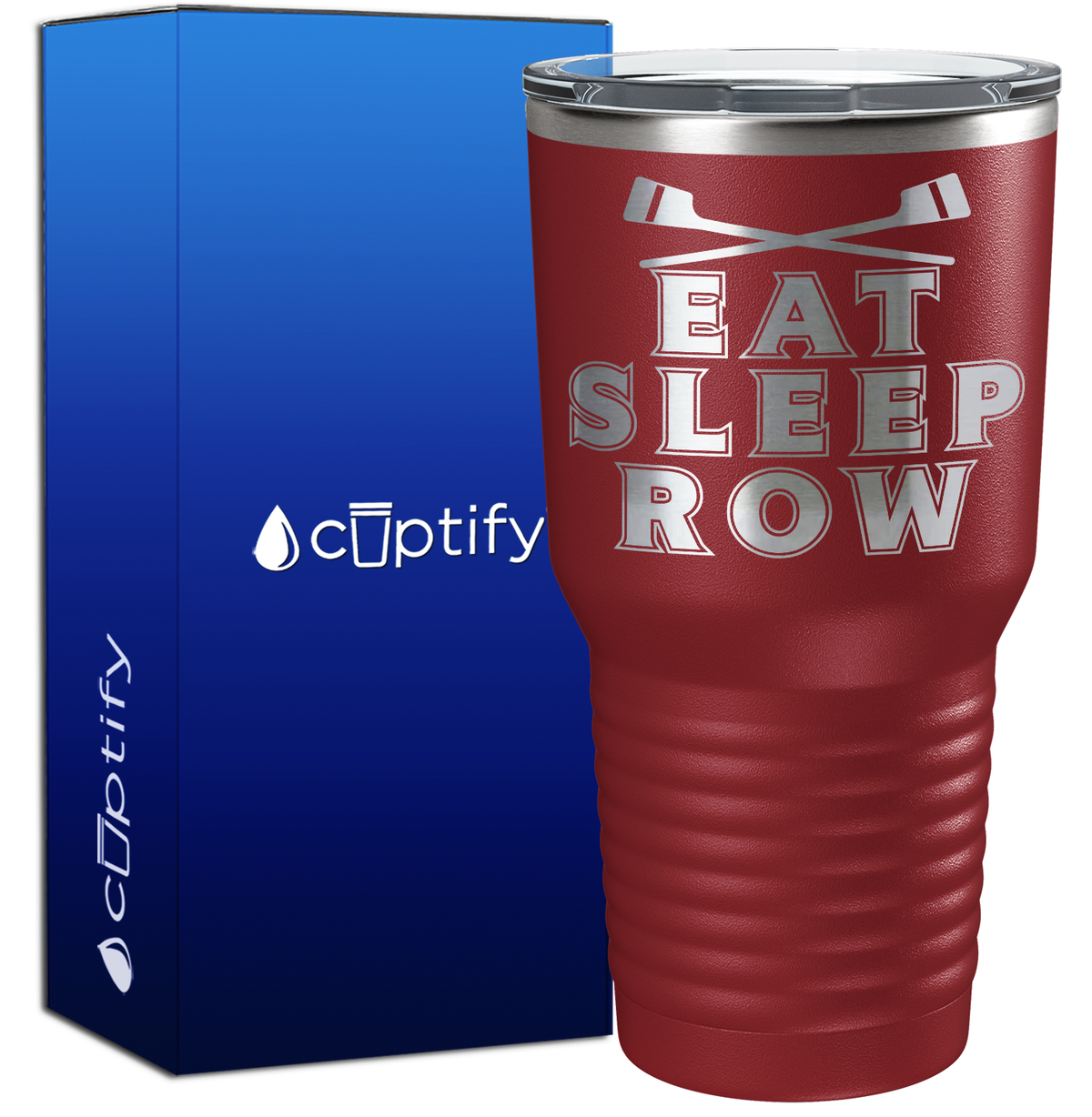 Eat Sleep Row Crew 30oz Crew Tumbler