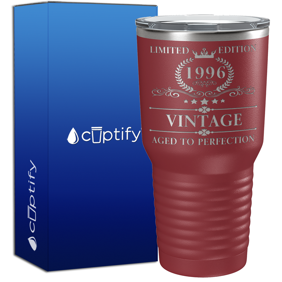 1996 Limited Edition Aged to Perfection 29th Birthday 29 Years Old 30oz Vintage Tumbler