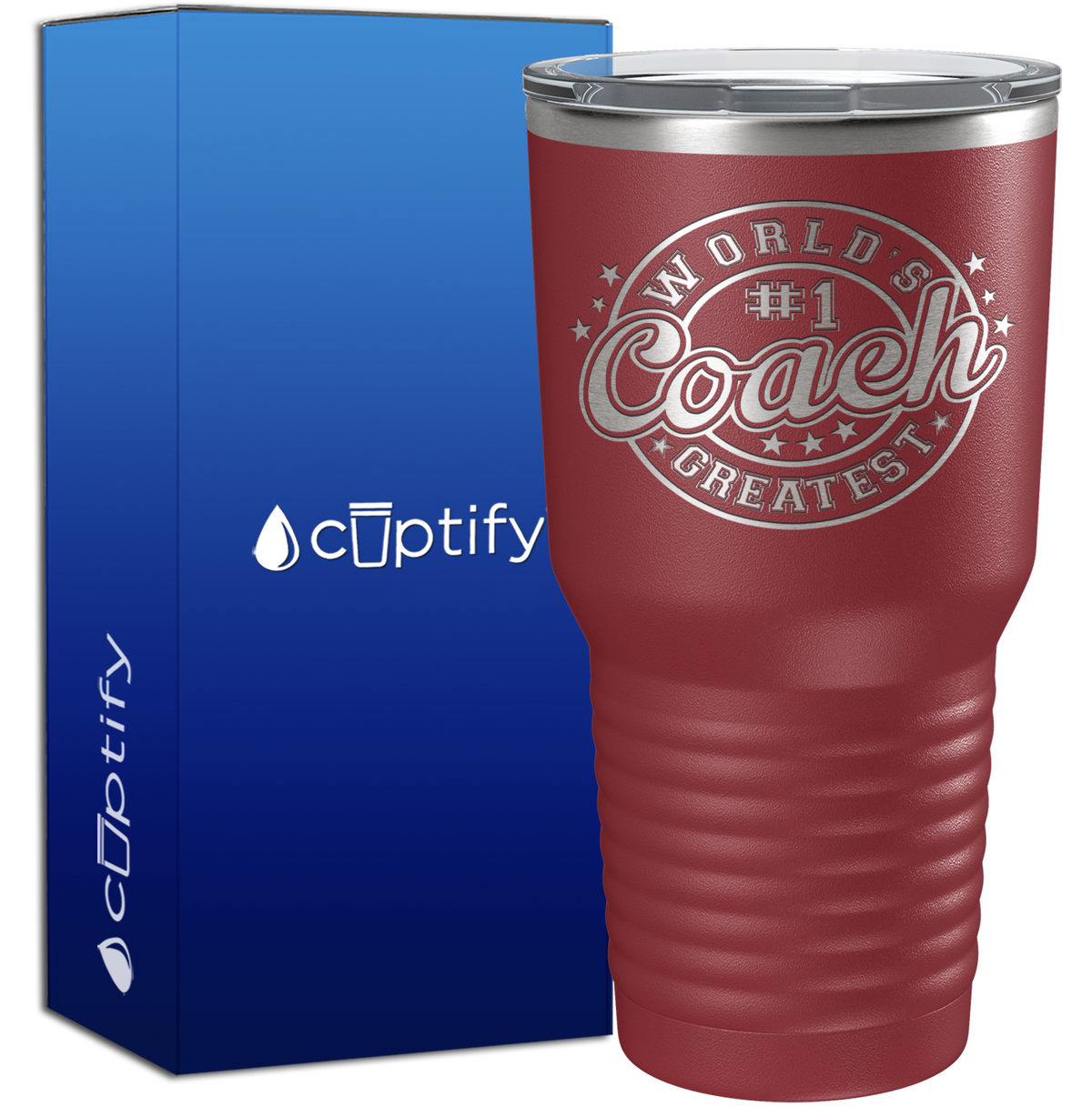 World's #1 Greatest Coach 30oz Coach Tumbler
