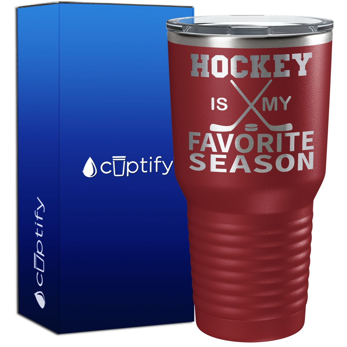 Hockey is My Favorite Person 30oz Hockey Tumbler