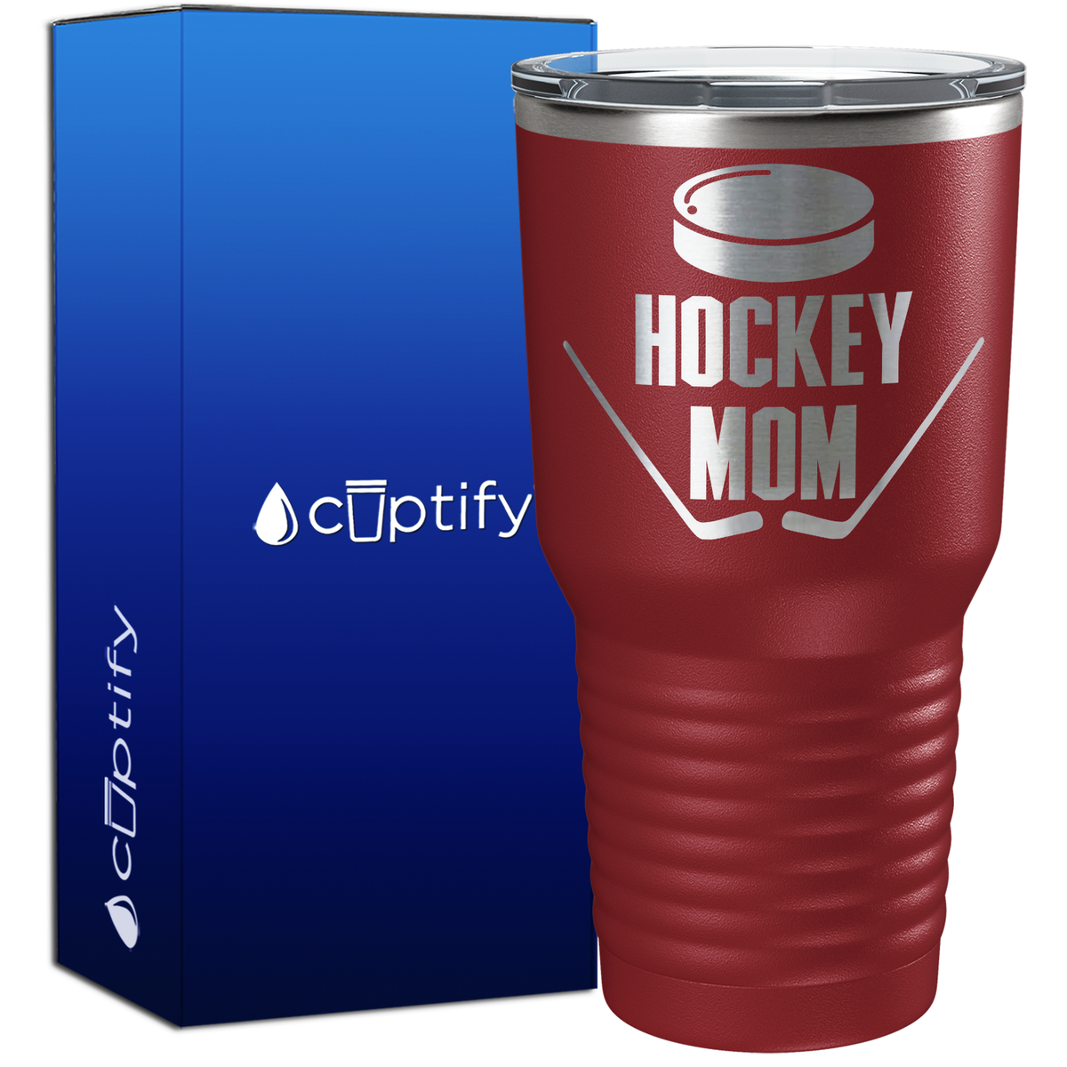 Hockey Mom 30oz Hockey Tumbler