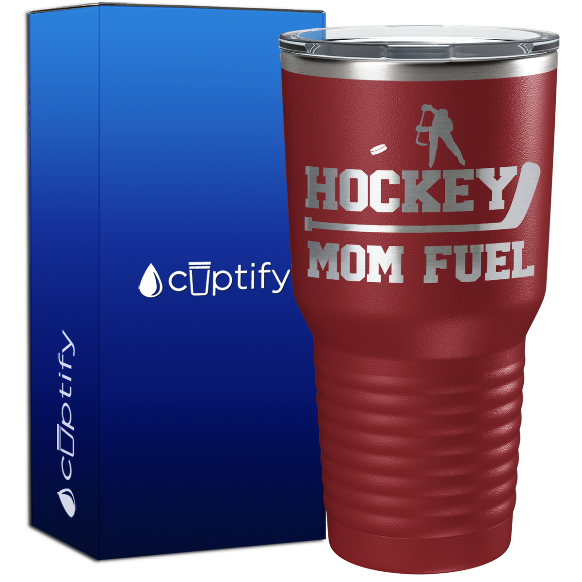 Hockey Mom Fuel 30oz Hockey Tumbler