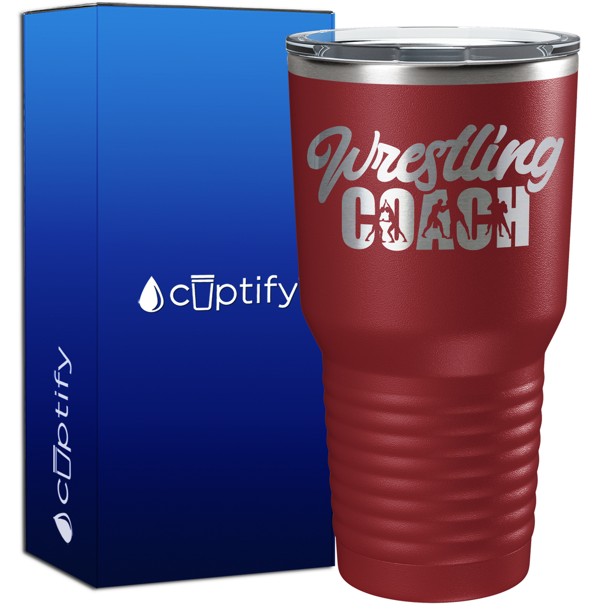 Wrestling Coach 30oz Coach Tumbler