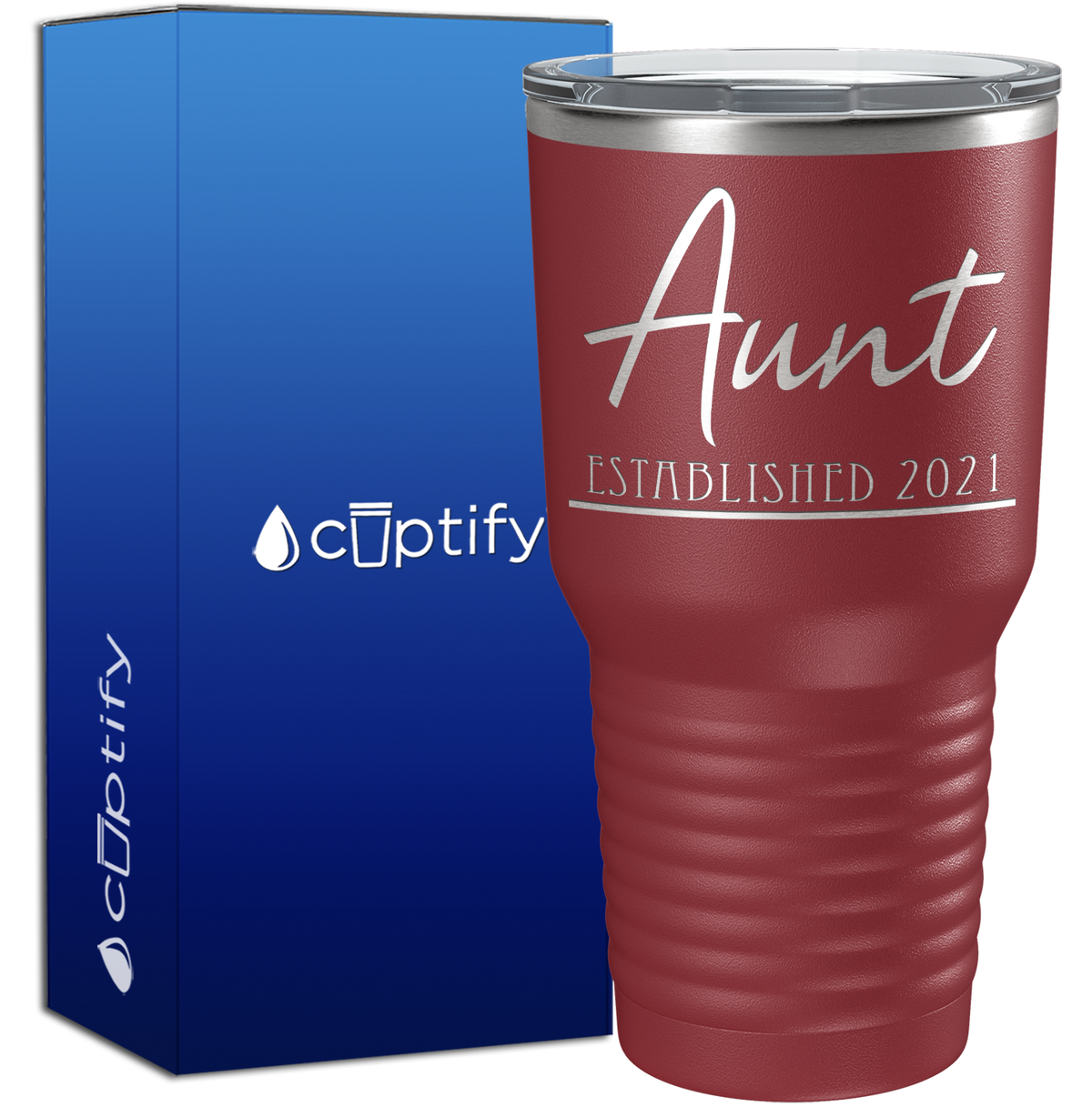 Aunt Established 30oz Aunt Tumbler
