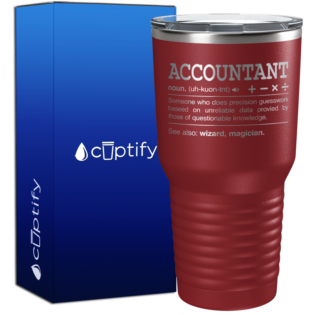 Accountant Noun Definition 30oz Accountant Tumbler