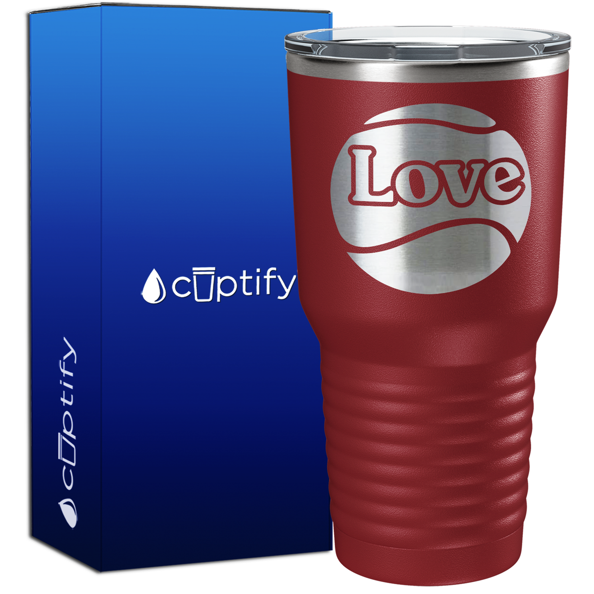 Tennis Ball Love 30oz Tennis Tumbler
