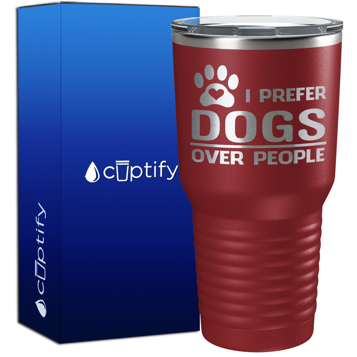 I Prefer Dogs over People 30oz Dogs Tumbler