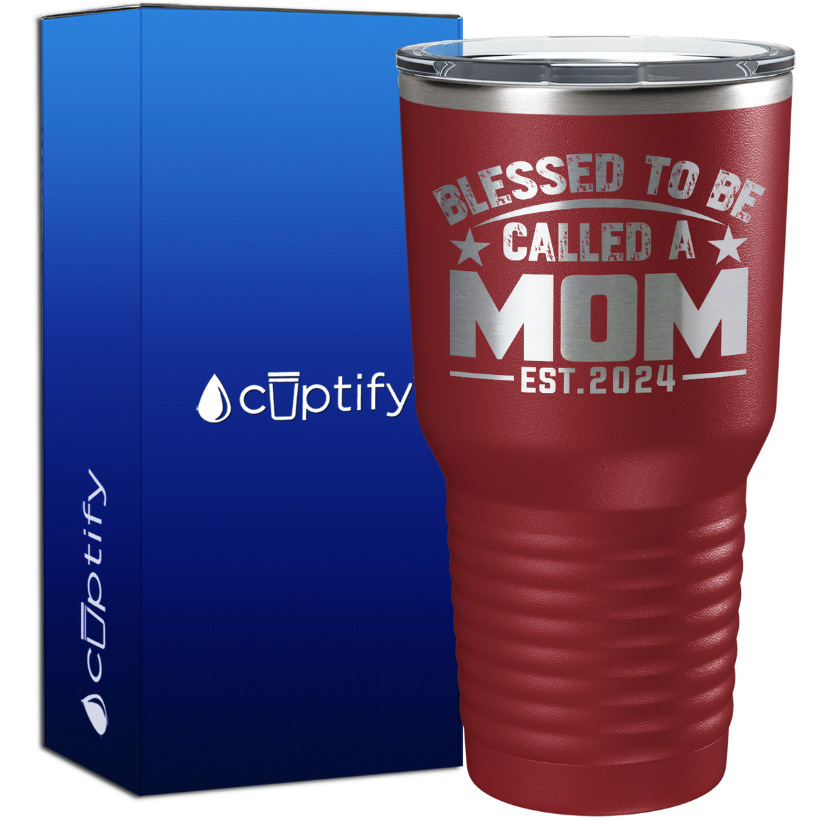 Blessed To Be Called Mom New Mom 30oz New Baby Tumbler